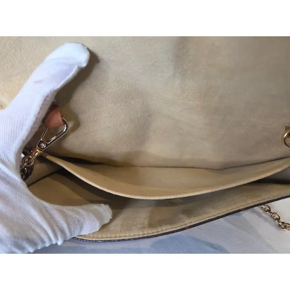 Louis Vuitton Monogram Twin Pochette GM Shoulder Crossbody Bag LV Vintage